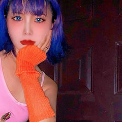 Purple/White/Green/Black/Red/Yellow/Orange/Gray/Rainbow 13 Colors Leg Warmers