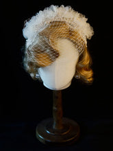 Handmade Veil Flower Decorated White KC