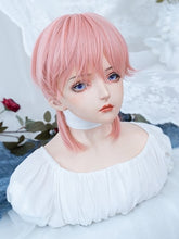 Pink Boy Style Wig with Bangs