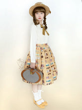 Bunny Chocolate Print Sweet Skirt