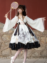 Wine Red/Dark Blue Chinoiserie Style Archaic Gold Stamping Circular Fan