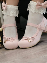 Pink Round Toe Mary Janes
