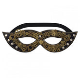 Steampunk Gears Decorative Black Eyepatch