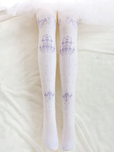 Chandelier Print Tights