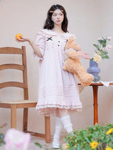 Pink Peter Pan Collar Sweet Nightgown
