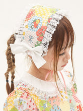 Cartoon Pattern Bowknots Hairband Lace Trim