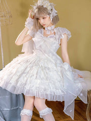 Clearance - White Bowknot Ribbon