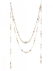 Romantic Goth Layered Beaded Necklace