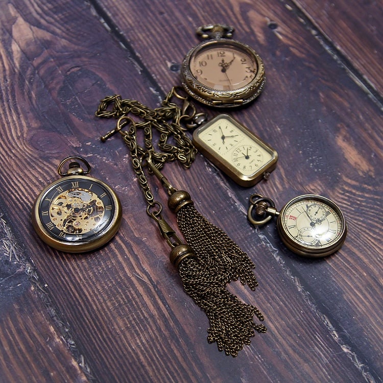 Vintage Pocket Watch Chain Accessories