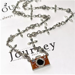 Y2K Mini Camera Necklace/Bracelet