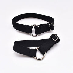Y2K Black Buckle Armlet