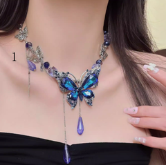 Y2K Butterfly Necklace/Ring