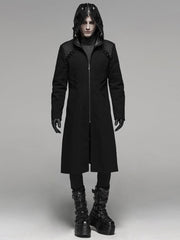 Men's Black Punk Weird Coat