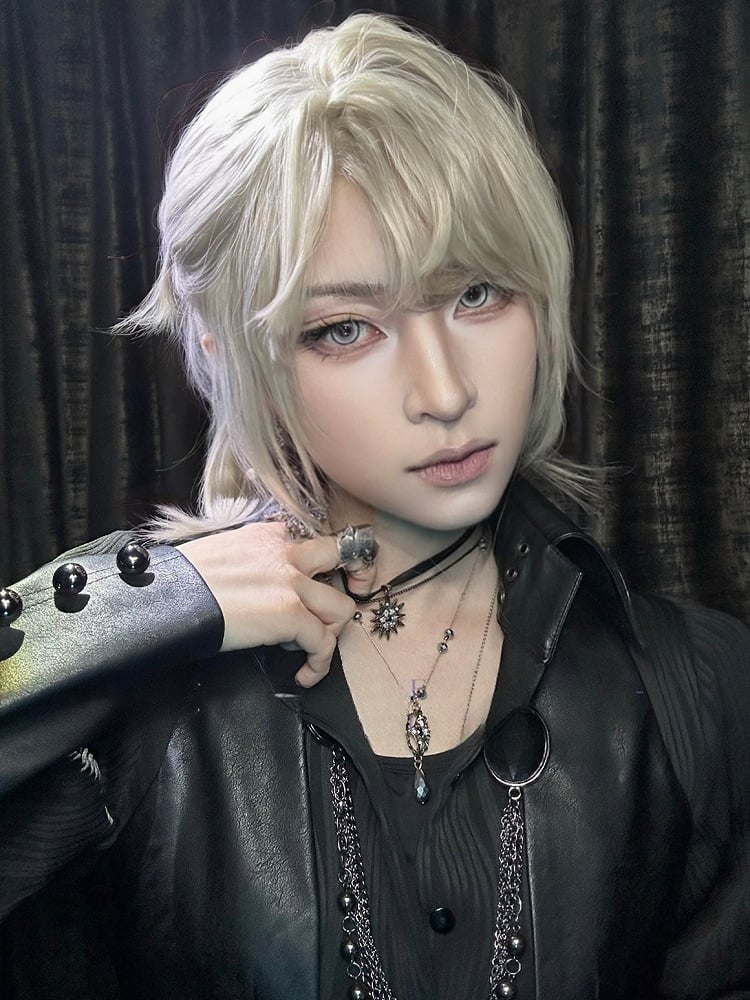 Blonde 55CM Length  Ouji Short Wig