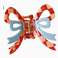 Y2K Bowknot-shaped Sweet Claw Clip 6 Color Options