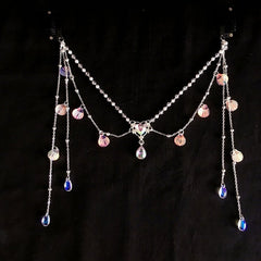 Fairy Shell Beaded Headwear with Teardrop Charm