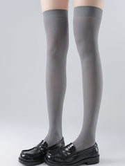White/Black/Grey 55CM Slimming Over Knee Stockings