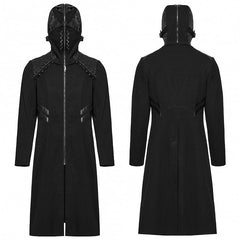 Men's Black Punk Weird Coat