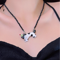 Y2K Cute Puppy and Cat Necklace 5 Options