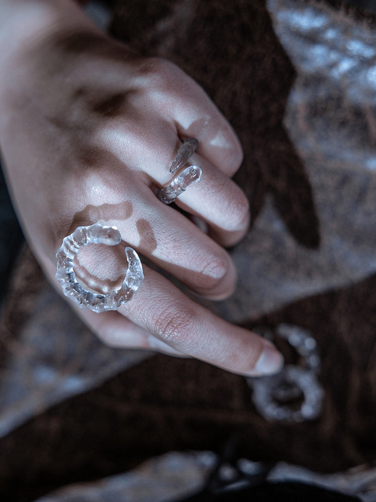 Steampunk Semi-sheer Insect-shaped Ring