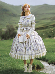 Plus Sizes Available Purple Floral Print Waistcoat