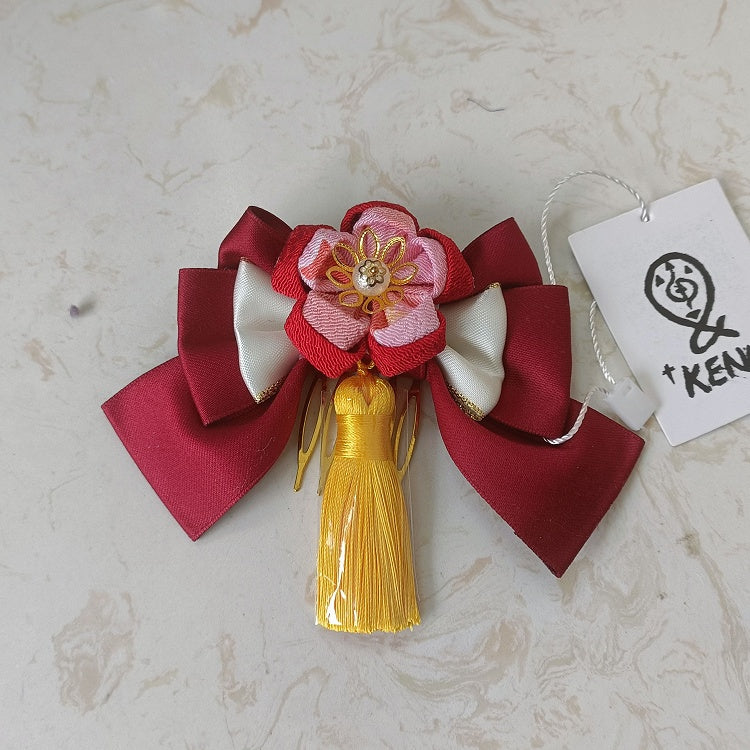 Wa-Style Floral Hair Comb (2 Design Options)