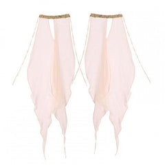 Fairy Kei Irregular Cascading Ruffle Sleeves