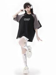 White Summer Shorts Metal Bone Charm