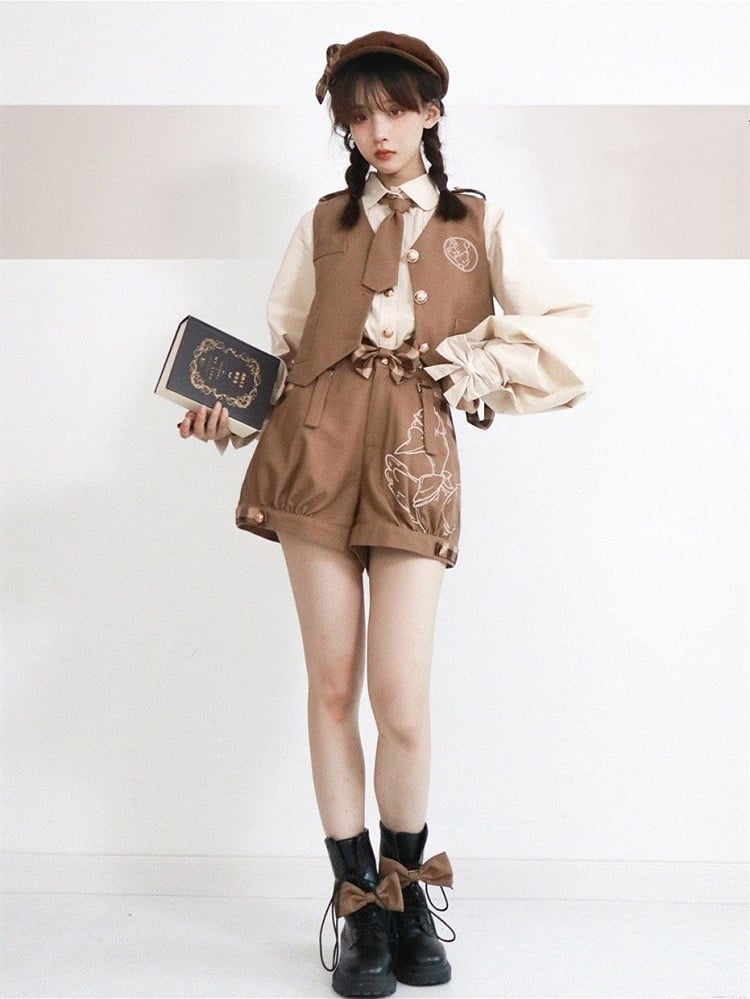 Detective Goose Prince Ouji Fashion Waistcoat