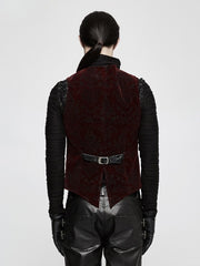Red Men's Gothic Vest