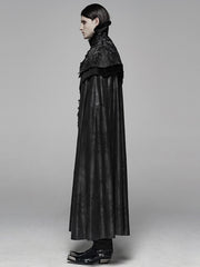 Men's Black Noble Gothic Cloak