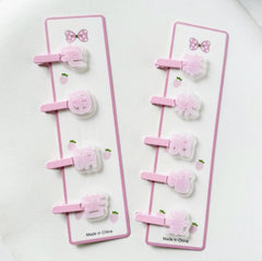 Yume Kawaii Pink Character Hairclip