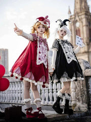 Black / Red Clown Padded KC