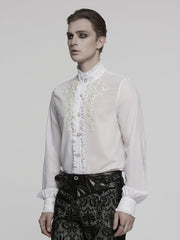 White Men's Goth Shirt