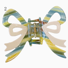 Y2K Bowknot-shaped Sweet Claw Clip 6 Color Options