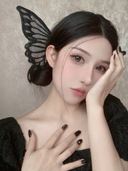 Halloween Butterfly / Imp Bat Wings Hairclips