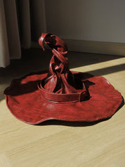 Halloween Crocodile PU Witch Hat 6 Color Options