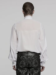 White Men's Goth Shirt