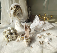 Sphenoid Bone Hime Lolita Dress Flowers Ball Bag