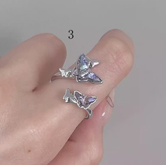 Y2K Butterfly Necklace/Ring