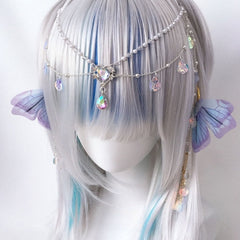 Fairy Shell Beaded Headwear with Teardrop Charm