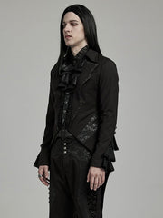 Black Men's Goth Gentleman's Tuxedo