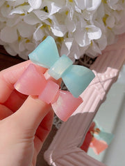 Yellow/White/Blue/Red/Green Bowknot Ring