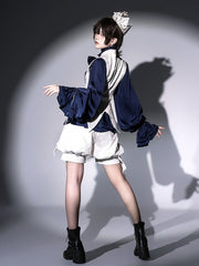 White Prince Crown Ouji Lolita Headpiece