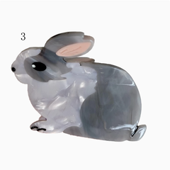 Y2K Sheep/Rabbit Design Claw Clip 11 Options