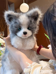 Realistic Dog Plush Backpack/Crossbody Bag