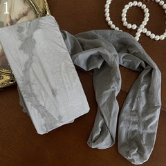 Gray Semi-sheer Tights/White Floral Pattern Hollow-out Socks/White Lace-up Leg Warmers/White Lace Leg Loop