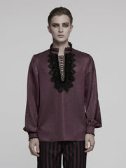 Red Men's Goth Shirt