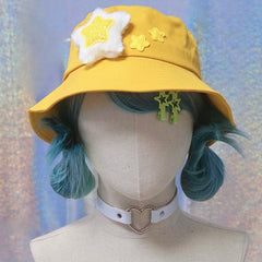 Yellow Star Design Bucket hat
