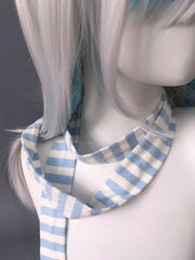Y2K Stripe Pattern Scarf 7 Options